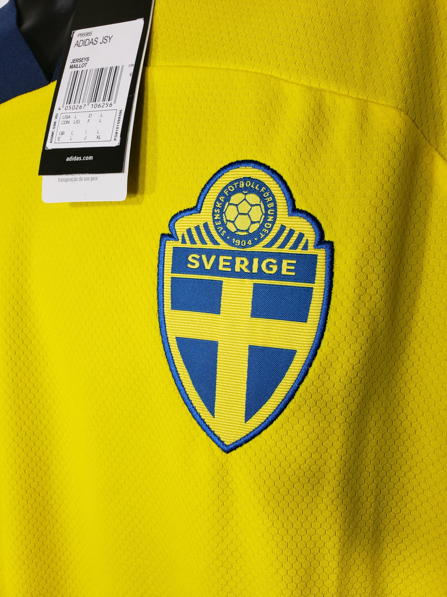 Sweden Home Replica Jersey
